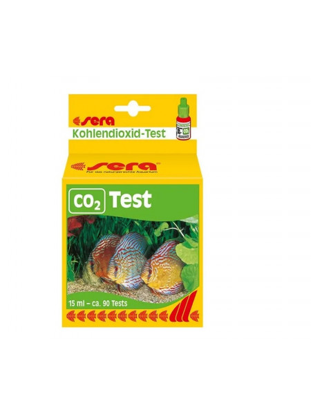 Sera CO2-Test - тест индикатор длительного действия на содержание СО2 в аквариуме, 15мл.