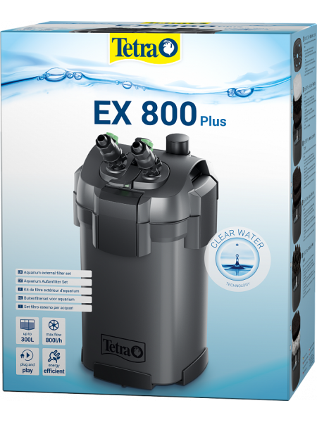 Внешний фильтр Tetratec ЕХ800 PLUS 800л/ч до 300л