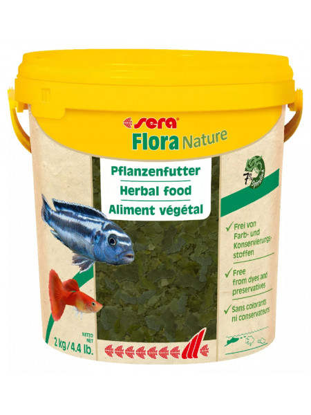 Sera Flora Nature, 10 л (2 кг)