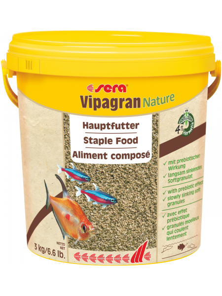 Sera Vipagran, основной в гранулах, 10 л (3 кг)
