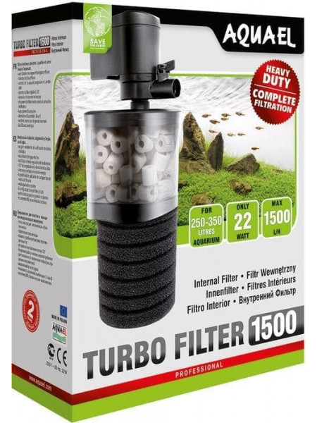 AQUAEL Turbo Filter 1500 - внутренний фильтр для аквариумов до 350 литров