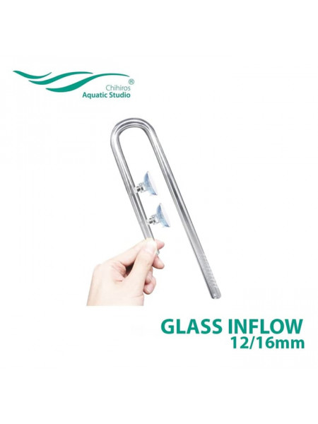 Стеклянная трубка забора воды Chihiros U TYPE GLASS INFLOW M 12/16 мм