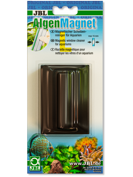 JBL Algae Magnet L - Магнитный скребок для аквариумных стёкол толщиной до 15 мм