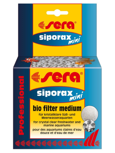 Sera Siporax mini, 130 г Наполнитель биологический