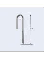 Комплект трубки забора и возврата воды WYIN METALL JET PREMIUM 12 мм (Lily Pipe)