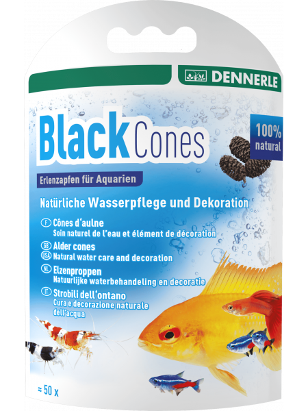 Dennerle Nano Black Cones, Ольховые шишки(сережки), 50 шт.