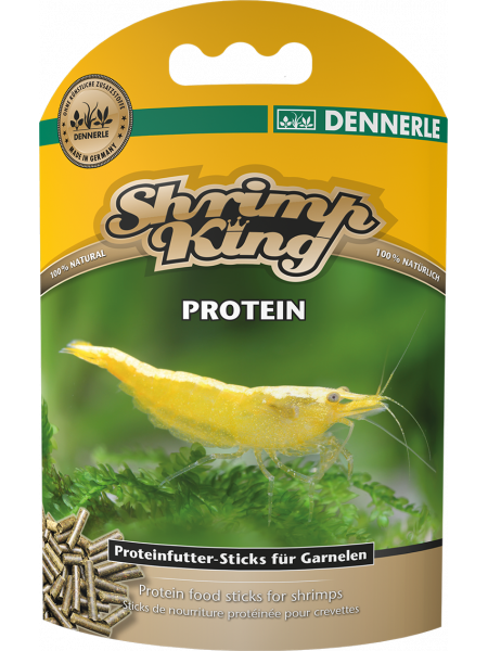 Dennerle Shrimp King Protein, 45g, Корм для креветок премиум класса
