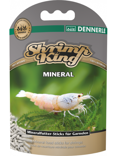 Dennerle Shrimp King Mineral, 45g, Корм для креветок премиум класса