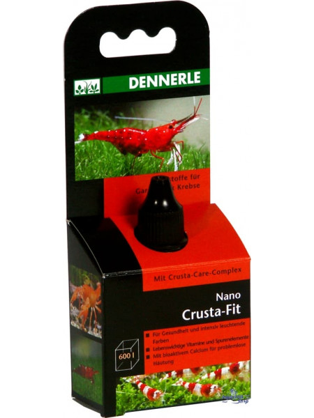 Dennerle Nano Crusta-Fit, жизненно важные вещества для креветок и раков с комплексом Crusta-Care 15 мл