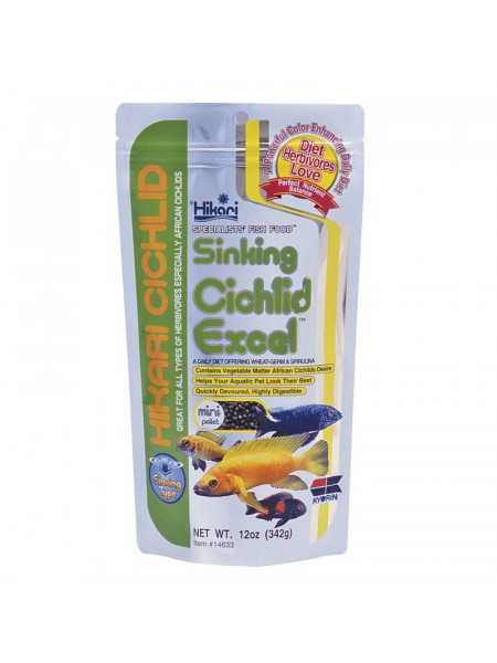 Hikari Sinking Cichlid Excel - 342 гр