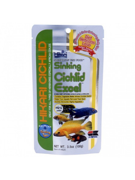 Hikari Sinking Cichlid Excel - 100 гр