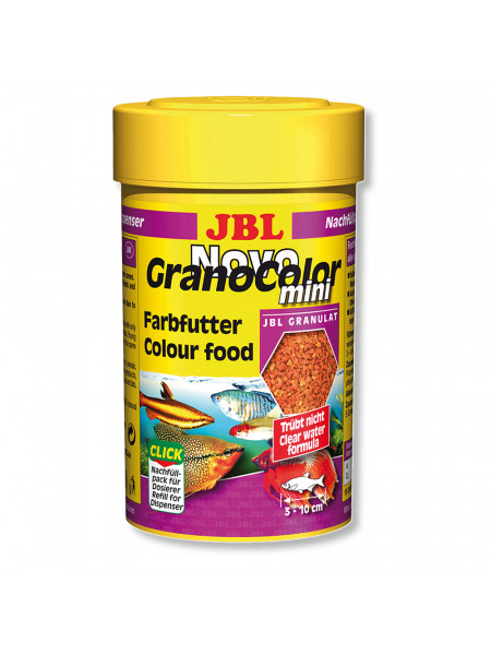 JBL NovoGranoColor mini 100 мл Корм для рыб