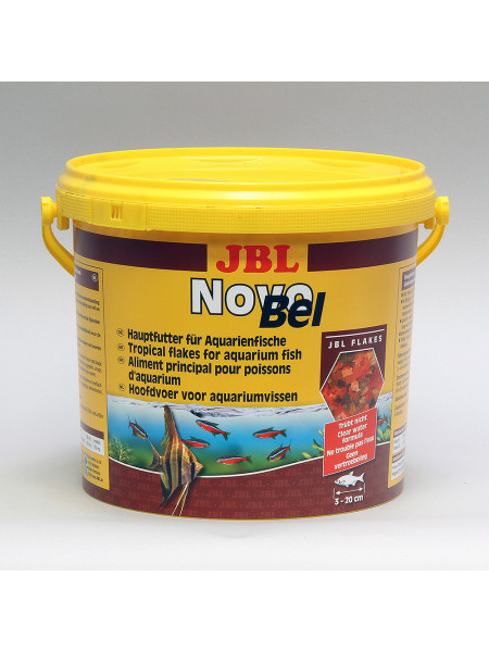 JBL NovoBel 10,5 л - Основной корм в форме хлопьев для всех аквариумных рыб
