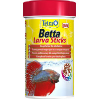 Tetra Betta Larva Sticks 100мл Корм для рыб плавающие палочки