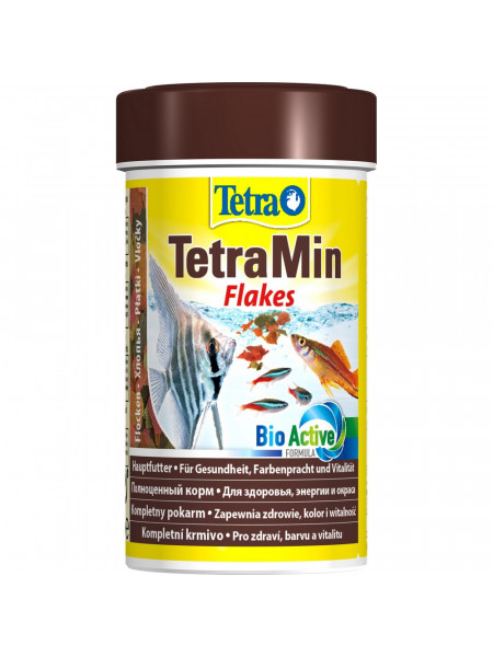 TetraMin Flakes 100мл хлопья, Корм для рыб