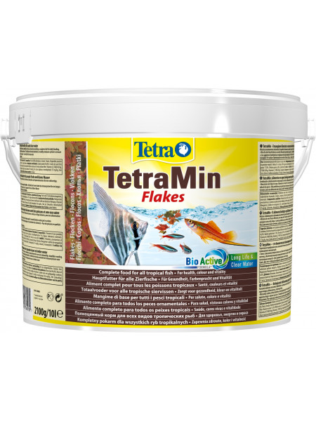 Tetre TetraMin Flakes 10л хлопья Корм для рыб