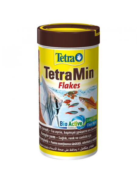 Tetra TetraMin Flakes 500 мл, Корм для рыб для всех видов рыб в виде хлопьев