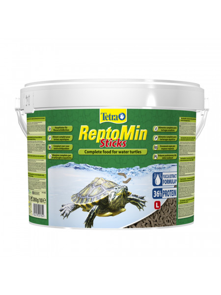 Tetra ReptoMin Sticks 10л гранулы корм для черепах