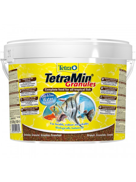 TetraMin Granules 10л гранулы Корм для рыб