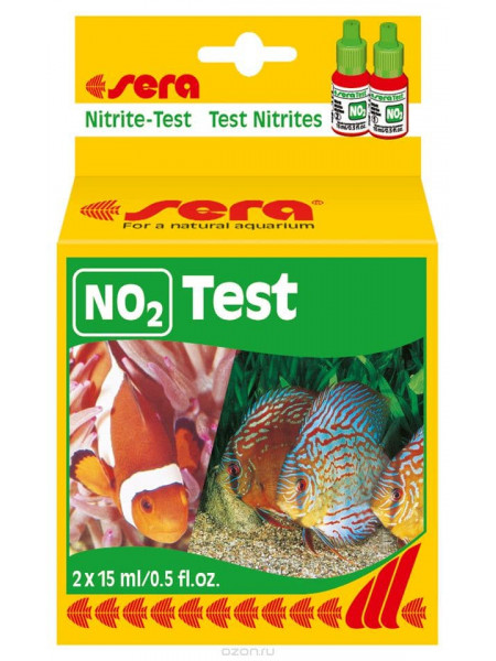 Sera "NO2-Test", Тест для воды 15 мл, 2 шт