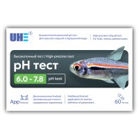 UHE pH 6,0-7,8 test - тест для определения уровня pH воды UHE pH 6,0-7,8 test - тест для определения уровня pH воды