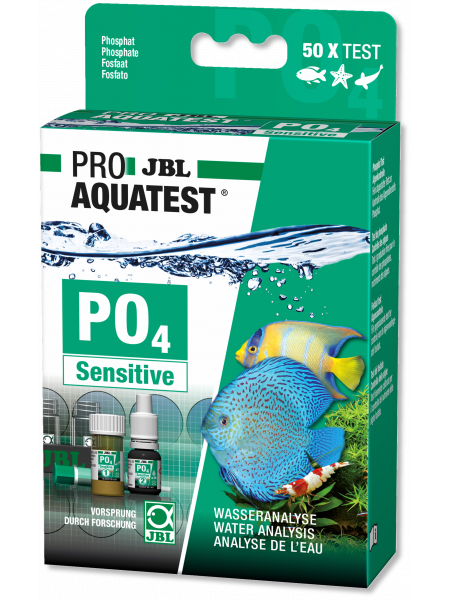JBL ProAquaTest PO4 sensitive - Экспресс-тест для определения фосфатов в пресной и морской воде