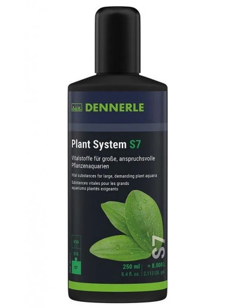 Dennerle Plant System S7 - Удобрение профессиональное высококонцентрированное, 250мл