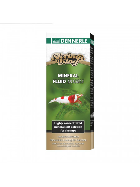 Dennerle Shrimp King Mineral Fluid Double Добавка минералов для аквариумов с пресноводными креветками,100мл