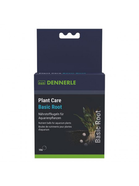 Dennerle Plant Care Basic Root - Добавка базовая грунтовая, 10 таблеток
