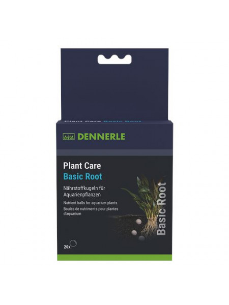 Dennerle Plant Care Basic Root - Добавка базовая грунтовая, 20 таблеток