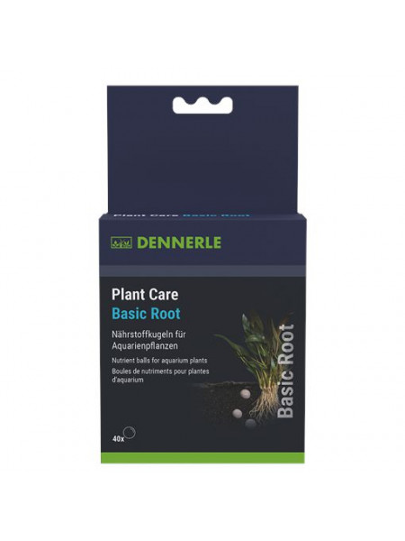 Dennerle Plant Care Basic Root - Добавка базовая грунтовая, 40 таблеток