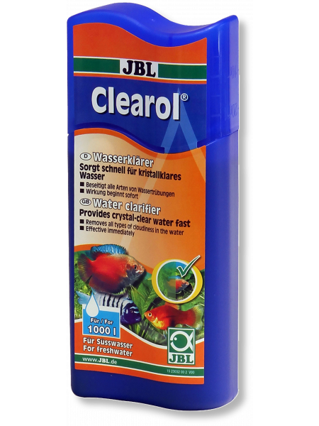 JBL Clearol - Кондиционер для устранения помутнения воды в пресноводном аквариуме 100 мл, на 400 л воды