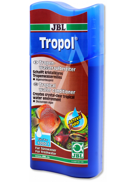JBL Tropol -Тропический кондиционер для пресноводных аквариумов, 250 мл на 1000 л