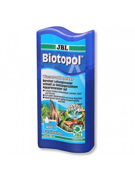 JBL Biotopol - Кондиционер для пресноводных аквариумов, 100 мл, на 400 л