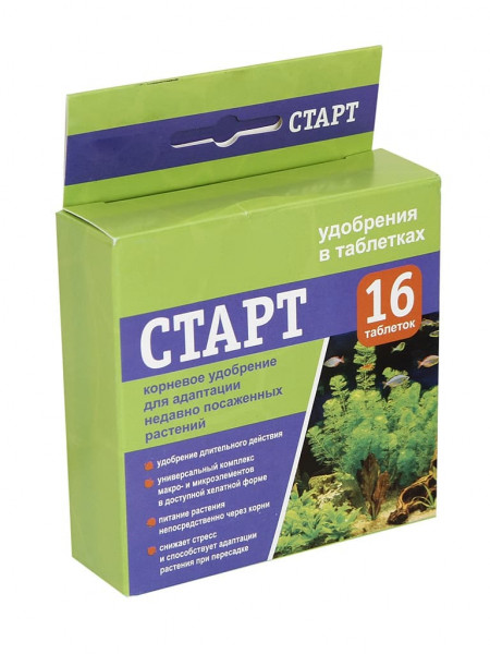 VladOx СТАРТ Удобрение в таблетках, 16 шт.