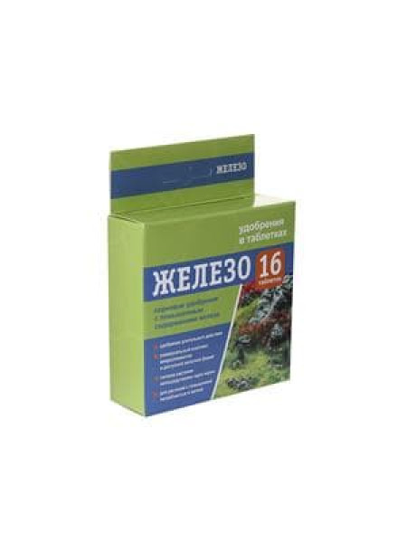 VladOx ЖЕЛЕЗО удобрение в таблетках, 16 шт.