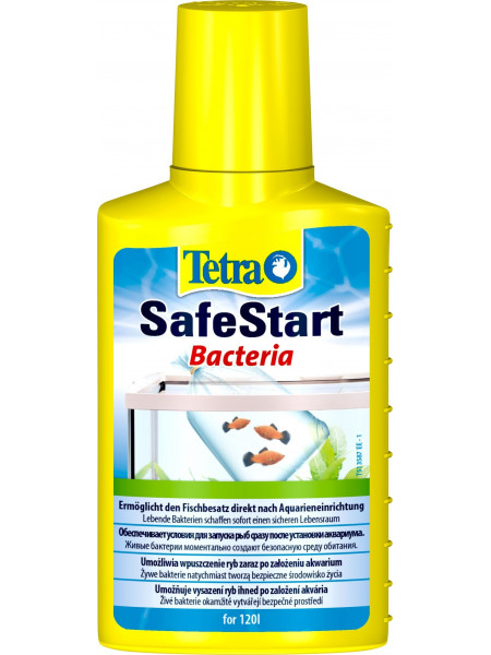 Tetra SafeStart Бактериальная культура для подготовки воды, 100 мл