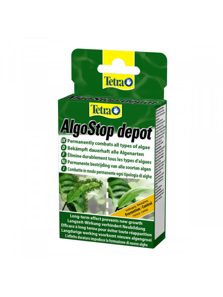 Tetra AlgoStop depot, средство против водорослей, 12 таблеток.
