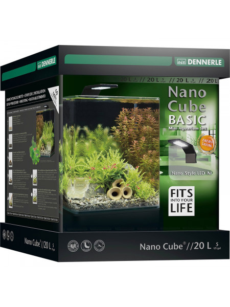 Аквариум DENNERLE NANOCUBE 20 литров