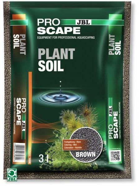 JBL ProScape PlantSoil BROWN 3 л - Питательный грунт для растительных аквариумов, коричневый