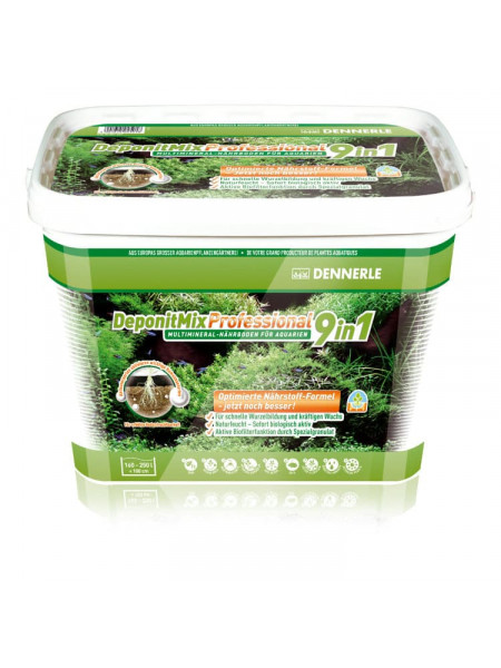 Dennerle DeponitMix Professional 9in1 - Грунт питательный, ведро 9,6 кг на 160 - 250 л