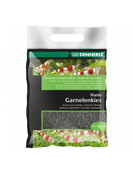 Dennerle Nano Gravel, Грунт черный, 2кг