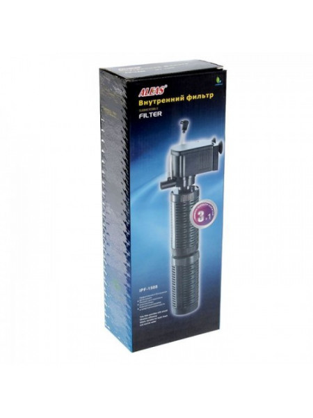 ALEAS Внутренний фильтр 1500 л/ч, 22w, с 2 картриджами