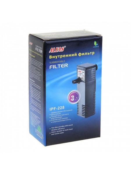 ALEAS Внутренний фильтр 220 л/ч, 4w