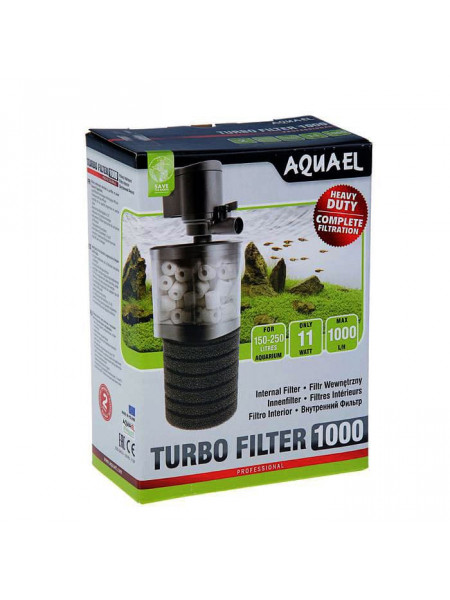 AQUAEL Turbo Filter 1000 - внутренний фильтр для аквариумов 150 - 250 литров