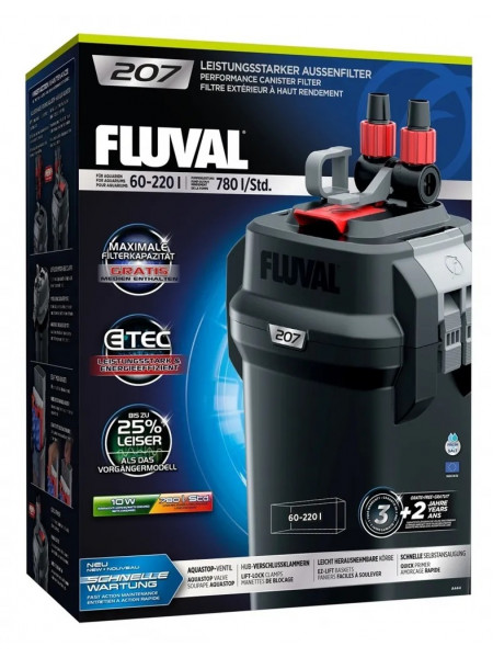 Fluval 207 Внешний фильтр 780 л/час