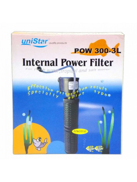 RESUN Внутренний фильтр POW 300-3L 1400л/ч; 18w; 200-300л; h=1,5m