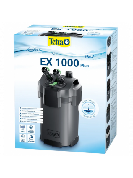 Фильтр внешний Tetra EX1000 plus, 1150л/ч, 10,5Вт на 150-300л
