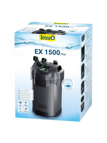 Фильтр внешний Tetra EX1500 plus, 1900л/ч, 17,5Вт на 300-600л