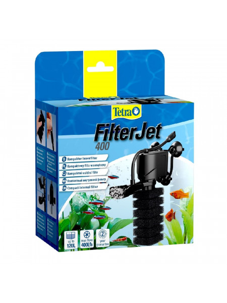 Tetra FilterJet 400 компактный для аквариумов 50-120л, 400л/ч, 4Вт, фильтр внутренний.